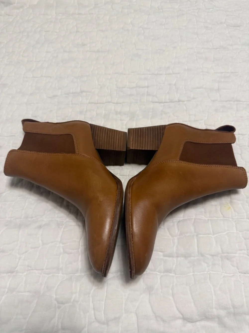 MADEWELL The Regan Boot Leather Women’s Size 8 In English Saddle